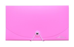 Desky s gumou Concorde DL - PASTEL růžová - A80162