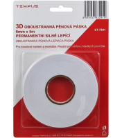 Oboustranná pěnová lepicí páska - 9 mm x 5 m