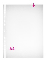 Prospektový obal A4 "U" - čirý - 10 ks - 10329548