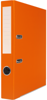 Pákový pořadač Basic, A4/50 mm, PP, kovová lišta, oranžový - U21024121-07
