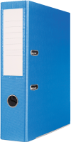 Pákový pořadač Basic, A4/75 mm, PP, kovová lišta, modrý U21024221-01