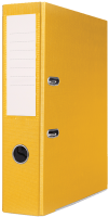 Pákový pořadač Basic, A4/75 mm, PP, kovová lišta, žlutý U21024221-06