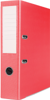 Pákový pořadač Basic, A4/75 mm, PP, kovová lišta, červený U21024221-04