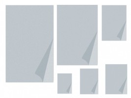 Laminovací fólie 80 x 110 mm - 125 mic -1 ks