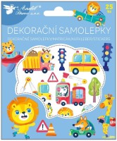 Samolepky - transport - 13 x 15,5 cm - 15151