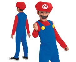Dětský kostým - SUPER MARIO - vel. S (109–123 cm) - 115799L