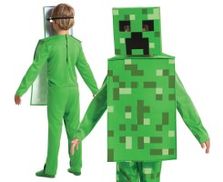 Dětský kostým - MINECRAFT Creeper - 
vel. S, 109–126 CM