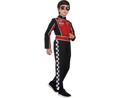 Dětský kostým - Racing driver - vel. S (110–120 cm)