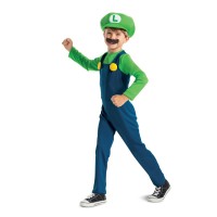 Dětský kostým - SUPER MARIO Luigi - vel. 109–126 cm 