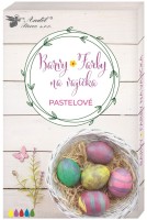 Pastelové barvy na vajíčka - v tabletách - 5 ks v balení - 7749