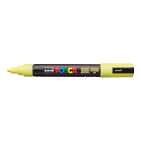 Akrylový popisovač Posca PC-5M - 1,8–2,5 mm - pastelově žlutá (P2)