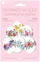 Smršťovací dekorace na vejce - květiny - 7756


