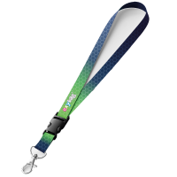 Klíčenka s karabinkou OXY Ombre - Blue - 9-92924NN