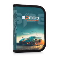 Jednopatrový školní penál - Auto - 3-04624