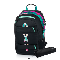 Studentský batoh + etue OXY Sport - Tropic -  9-78924














