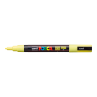 Akrylový popisovač Posca PC-3M - 0,9–1,3 mm - pastel. žlutá (P2)
