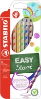 Ergonomické pastelky pro praváky STABILO EASYcolors - 6 ks sada
