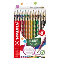 Ergonomické pastelky pro praváky - STABILO EASYcolors - 24 ks sada