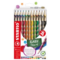 Ergonomické pastelky pro praváky STABILO EASYcolors - 24 ks sada