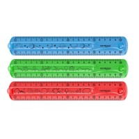 Pravítko KEYROAD Flexi - 20 cm - asort - A661