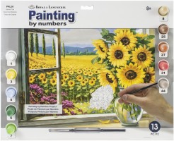 Malování podle čísel 30 x 40 cm - Slunečnice - PAL50