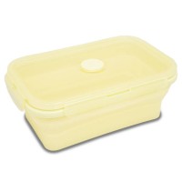 Silikonový svačinový box CoolPack - Powder yellow - 800 ml - Z12649