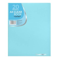 Katalogová kniha A4 - 20 listů - pastel - nebesky modrá - 81834