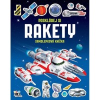 Samolepková knížka Poskládej si - Rakety - 3763-5