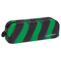 Silikonová školní etue CoolPack ZEBRA - zelená - Z11773