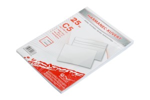 Obálka samolepicí C5 - 25 ks