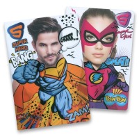 Školní sešit 444 - Superhero - A4, linkovaný, 40 listů - 1331/6532873