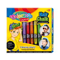 Barevné křídy na vlasy Colorino - boys - 5 barev