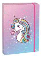 Box na sešity s klopou A4 - Unicorn - CBC0534