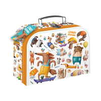 Školní kufřík 25 cm - Crazy Animals - 1732-0312
