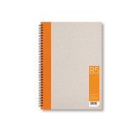 BOBO zápisník B5 - čistý - oranžový - 50 listů - 31402