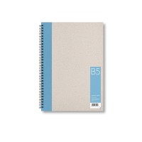 BOBO zápisník B5 - čistý - světle modrý - 50 listů - 31426