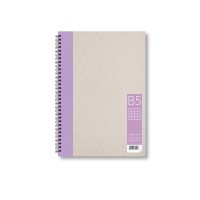 BOBO zápisník B5 - čtverec - fialový - 50 listů - 31464