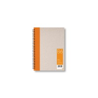 BOBO zápisník B6 - čistý - oranžový - 50 listů - 31501