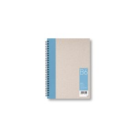 BOBO zápisník B6 - čistý - světle modrý - 50 listů - 31525