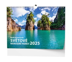 Nástěnný kalendář - Světové národní parky - BNK21-25