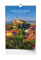 Nástěnný kalendář 2025 - Česká republika - BNK0-25