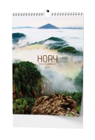 Nástěnný kalendář 2025 - Hory Čech a Moravy - BNG5-25