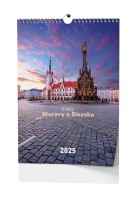 Nástěnný kalendář 2025 - Krásy Moravy a Slezska - BNF7-25