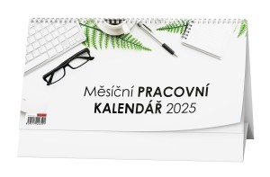 Měsíční stolní kalendář 2025 - pracovní - BSE13-25
