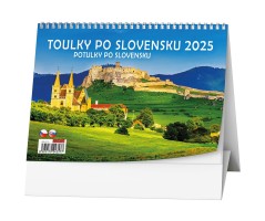 Stolní kalendář 2025 - Toulky po Slovensku - BSI4-25