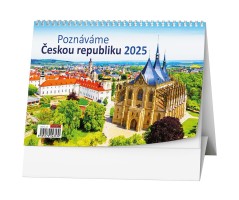 Stolní kalendář 2025 - Poznáváme Českou republiku - BSH8-25