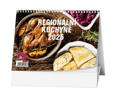 Stolní kalendář 2025 - Regionální kuchyně - BSD14-25