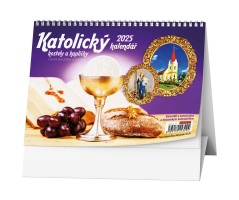 Katolický stolní kalendář 2025 - kostely a kapličky - BSC4-25