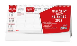 Stolní pracovní kalendář 2025 - Manažerský daňový kalendář - BSN1-25