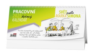 Stolní daňový kalendář 2025 - Svět podle Marka Simona - BSM5-25